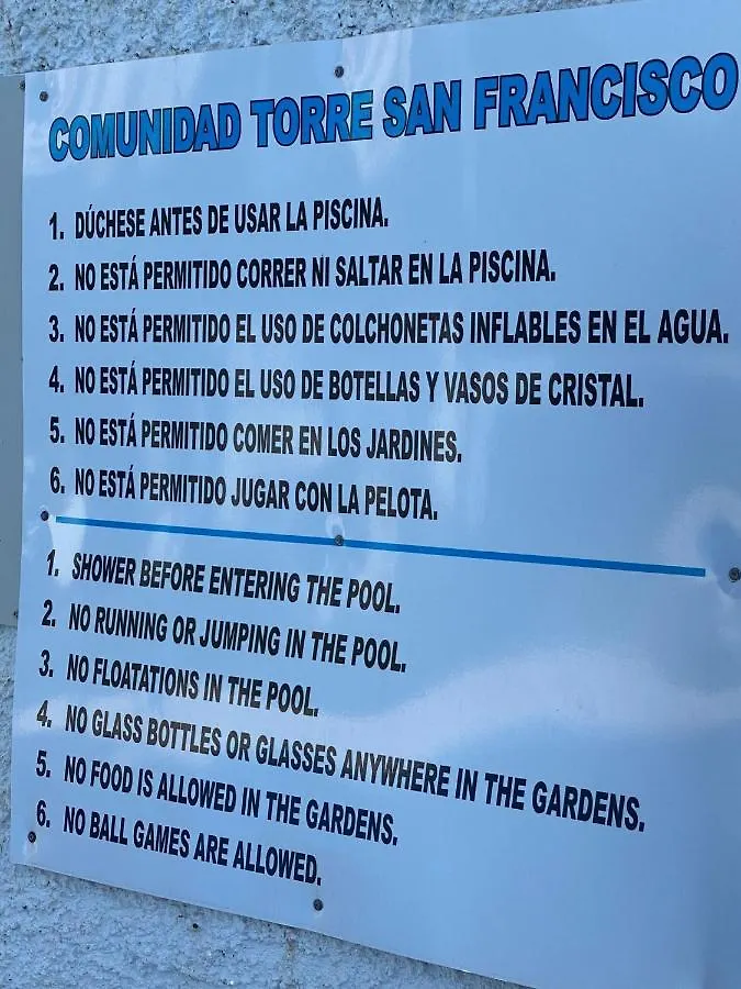 Luxury Estudio Torre San Francisco Benalmadena Apartamento 0*,